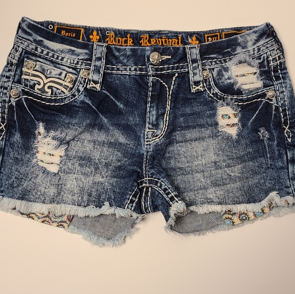 Rock Revival Boris Shorts